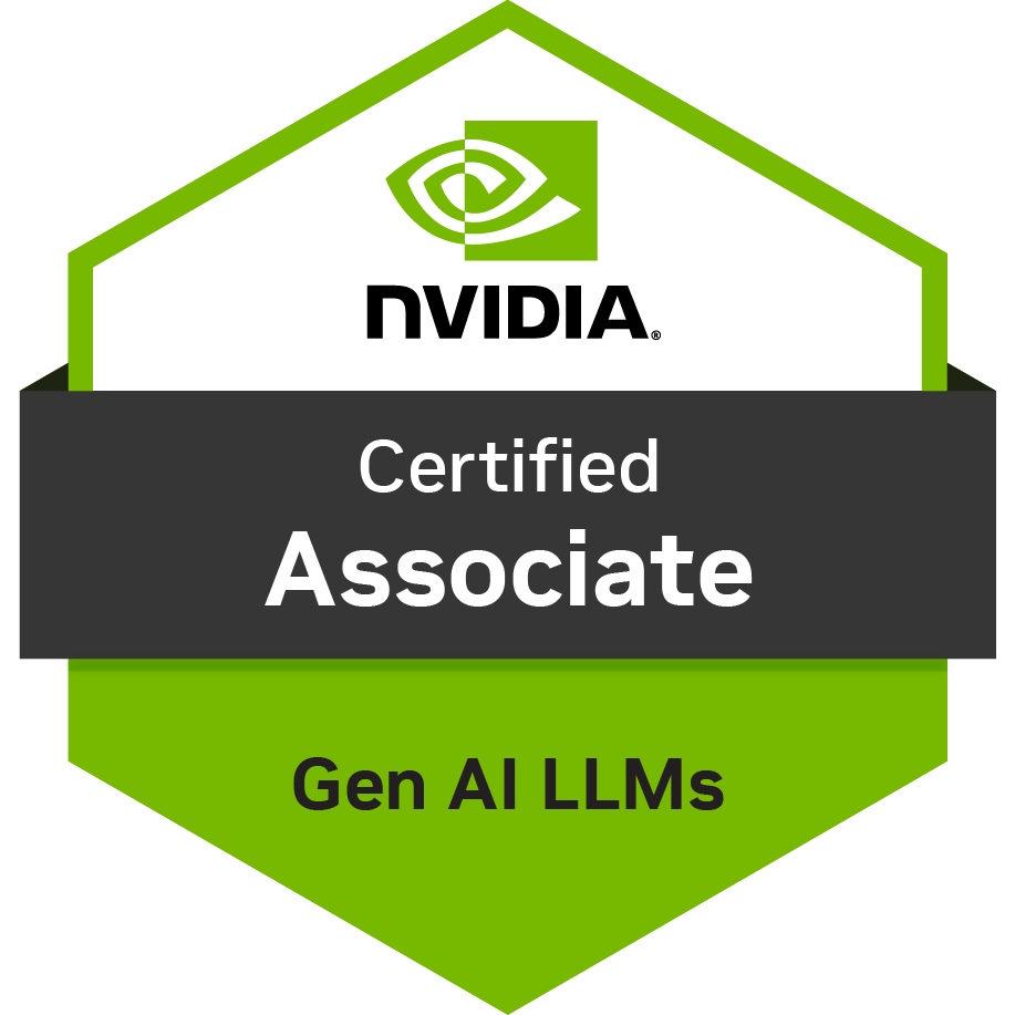 NVIDIA Certified Associate: Generative AI LLMs
