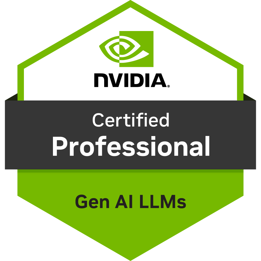 NVIDIA Certified Professional: Generative AI LLMs